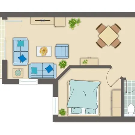 Yachthafenresidenz-wohnung-6303-773 Apartmán *